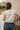 Kiera Cream & Black Button-Up Sleeveless Sweater - back