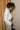 Norah White Denim Long Sleeve Top- full side view