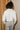 Norah White Denim Long Sleeve Top- back view