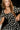 Virginia Black & White Polka Dot Midi Dress - close up