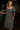 Virginia Black & White Polka Dot Midi Dress - front view