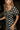 Virginia Black & White Polka Dot Midi Dress - close upper frontal view