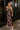 Scarlet Black Multi Floral Satin Midi Dress- full side view