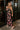 Scarlet Black Multi Floral Satin Midi Dress- full side view