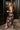 Scarlet Black Multi Floral Satin Midi Dress- side view