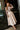 Kyra Cream Flare Midi Skirt- full body view