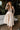 Kyra Cream Flare Midi Skirt- front full view