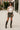 Margo Cream Lace Ruched Bodysuit- full body view