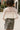 Margo Cream Lace Ruched Bodysuit- close up back view