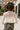Margo Cream Lace Ruched Bodysuit- back view
