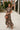 Emelia Brown Multi Floral Maxi Dress- frontal side view