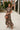 Emelia Brown Multi Floral Maxi Dress- frontal side view