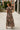 Emelia Brown Multi Floral Maxi Dress- full back view