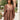 Jordan Mocha Brown Long Sleeve Romper- frontal top view