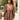 Jordan Mocha Brown Long Sleeve Romper- frontal top view