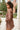 Jordan Mocha Brown Long Sleeve Romper- side view