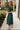 Estella Teal Eyelet Zip-Up Midi Dress- full side view