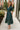 Estella Teal Eyelet Zip-Up Midi Dress- frontal side view