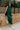 Jenna Dark Green Knit Jumpsuit - Full body view