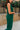 Jenna Dark Green Knit Jumpsuit - Close side view