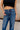 Judy Blue: Bianca Wide Leg Jeans - close up front view