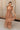 Seraphina Brown Floral Ruffle Maxi Dress - Full body front view