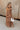 Seraphina Brown Floral Ruffle Maxi Dress - Full body side view