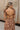 Seraphina Brown Floral Ruffle Maxi Dress - Upper body view