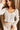 Stevie Ruffle Knit Long Sleeve Cardigan-white- close up front view