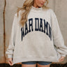 Auburn Reversible Mock Neck Sweatshirt- frontal top view