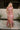 Willa Blush Multi Floral Mesh Ruched Midi Dress- front full view