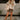 Nyla Natural & Brown Stitch Knit Sweater- full body view