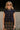 Elle Navy Knit Button-Up Vest- front top view
