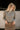 Kora Heather Grey Ribbed Knit Top- top view