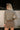 Kora Heather Grey Ribbed Knit Top- back view