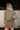 Kora Heather Grey Ribbed Knit Top- back view