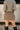 Blaire Brown Multi Plaid Mini Skort- close up back view