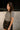 Aliya Heather Grey Knit Short Sleeve Sweater- frontal side view