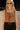Lydia Black Faux-Leather Belt - front view on model