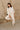 Solana Beige Woodland Camo Jogger Pants- full body view