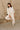 Solana Beige Woodland Camo Jogger Pants- full body view