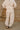 Solana Beige Woodland Camo Jogger Pants- back view
