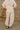 Solana Beige Woodland Camo Jogger Pants- back view