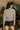 Anna Grey & Navy Multi Stripe Top- full back view