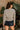 Anna Grey & Navy Multi Stripe Top- full back view