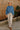 Aleena Blue Knit Sweater- full body view