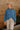 Aleena Blue Knit Sweater- front view