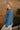 Aleena Blue Knit Sweater- side view