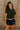 Sawyer Dark Green Short Sleeve Top- front top view