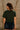Sawyer Dark Green Short Sleeve Top- back view